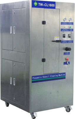 Máquina automática de lavagem de estêncilos de 400 kg, limpador de estêncilos sónicos durável.