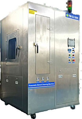 Máquina de limpeza automática de tela a base de água, de três fases, estável