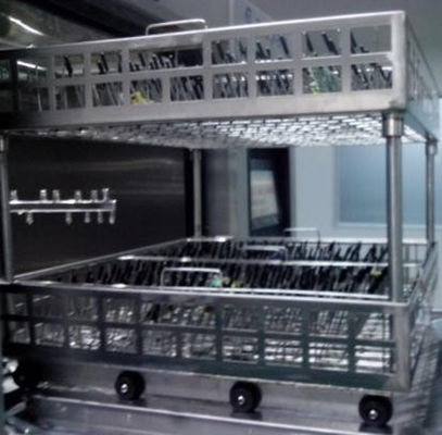 PLC SUS304 Máquina de limpeza de placas de PCB com sistema de secagem a ar quente