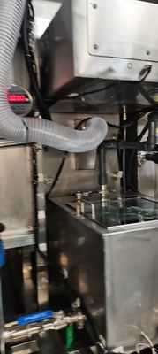 Lavadora de caixas de plástico polivalente, Equipamento prático de limpeza de cestas industriais