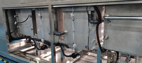 0.3Mpa-0.6Mpa Máquina de limpeza de cestas resistente à corrosão com spray