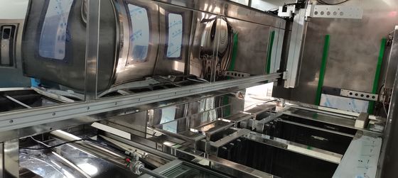 Máquina automática de limpeza de cestas Multiscene estável para industrial