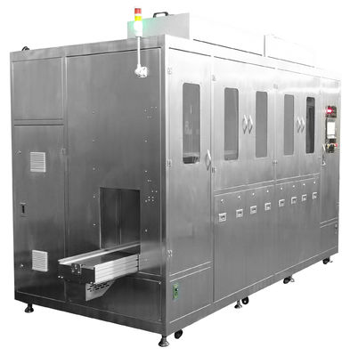 Lavadora de cestas de aço inoxidável Anti-corrosão, 380V Cestas industriais Equipamento de limpeza
