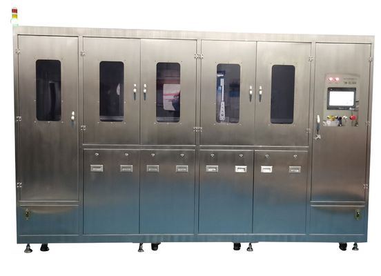Máquina de lavagem de plástico de 18 kW, máquina de limpeza de bandejas de plástico durável.