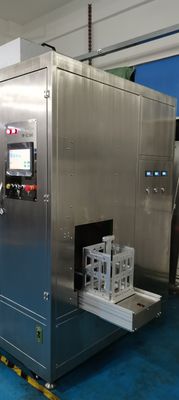 Máquina de lavagem de plástico de 18 kW, máquina de limpeza de bandejas de plástico durável.