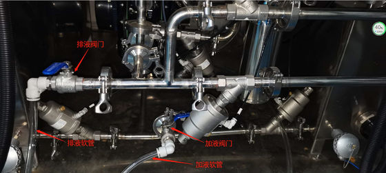 Máquina de limpeza automática de tela a base de água, de três fases, estável