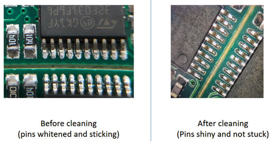 Máquina de limpeza de PCB multi-escena de 80L, Equipamento de limpeza de placas de circuito durável