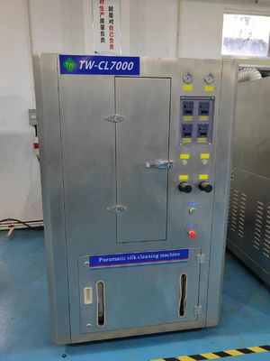 Equipamento de limpeza de tela de impressão estável.