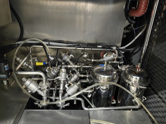 Máquina de limpeza automática de tela de sistema duplo à base de água durável