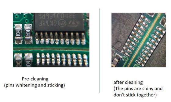 Máquina estável de limpeza de PCB de 80L, máquina de limpeza de circuitos industriais