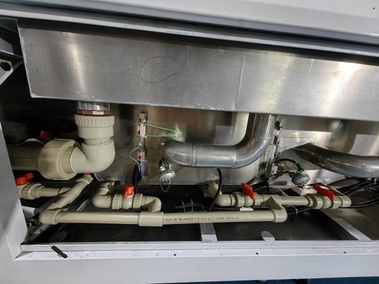 Máquina de limpeza de semicondutores estável, anti-corrosião limpadora automática em linha