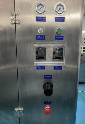 Equipamento de limpeza de câmara dupla para placas de tela e estêncil 400KG Capacidade Tempo de limpeza 2-5 minutos