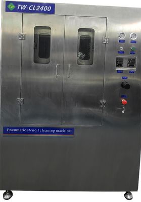 Máquina de lavar estêncil industrial, máquina de limpeza automática de tela multiuso