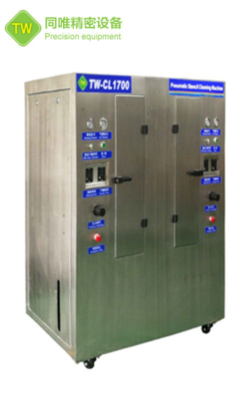 Equipamento de limpeza com estêncil rotativo, operação totalmente pneumática, sem eletricidade, sem riscos para a segurança TW-CL1700