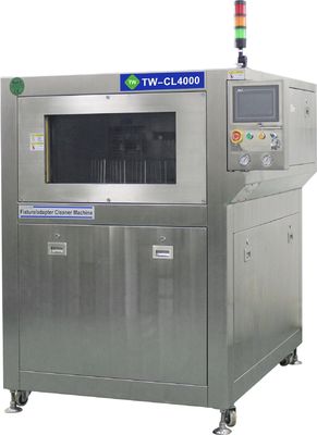 Máquina de limpeza de acessórios de soldadura de ondas anti-desgaste 550KG com spray rotativo